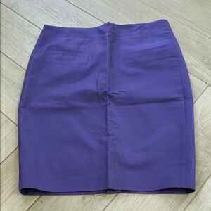 J. Crew Women's Purple #2 Pencil Skirt